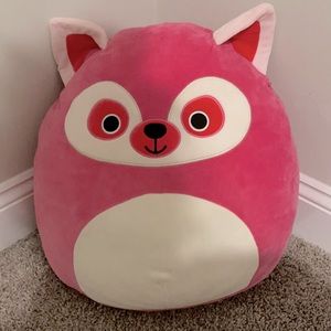 Lucia pink fox squishmallow